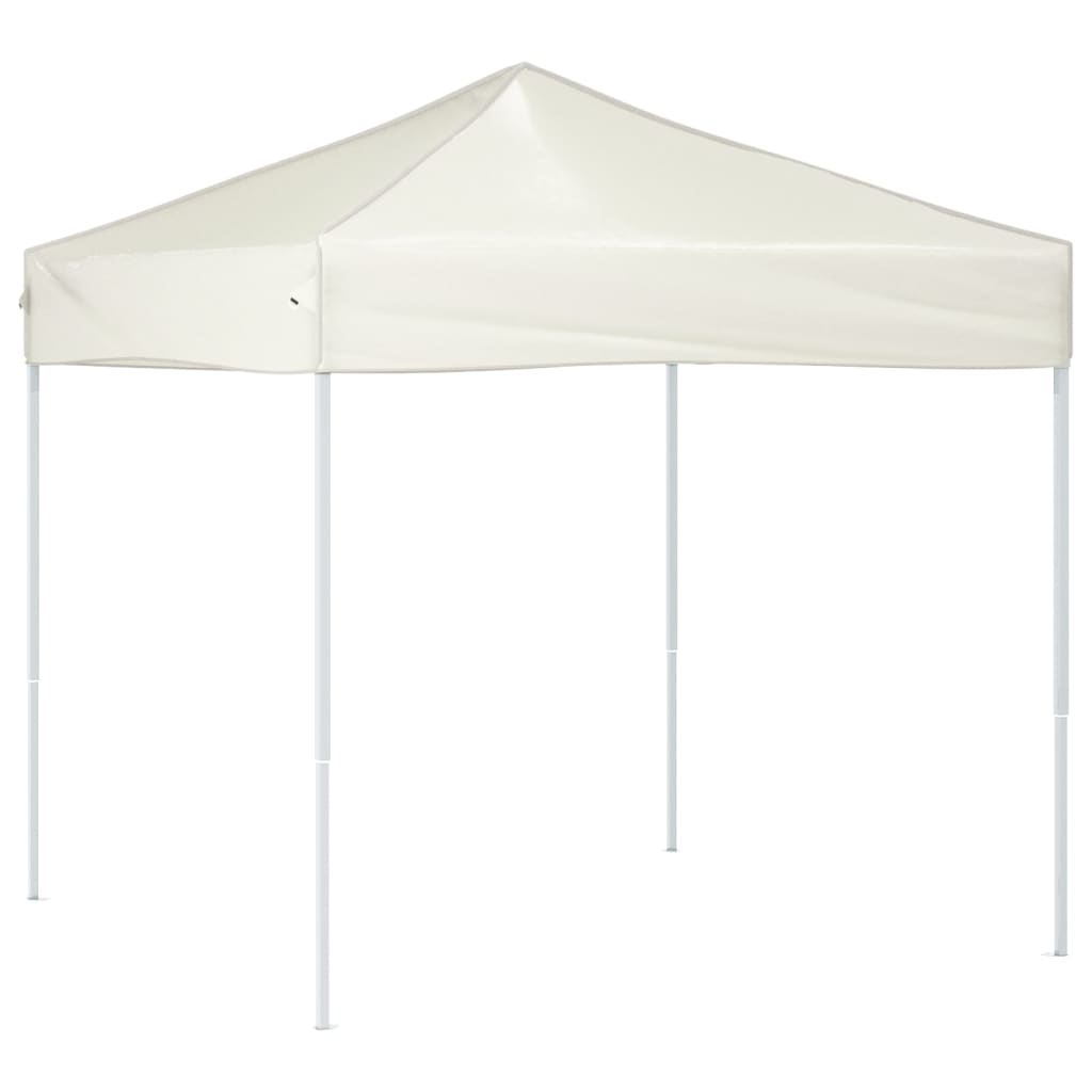 Tente de fête pliable crème 2x2 m