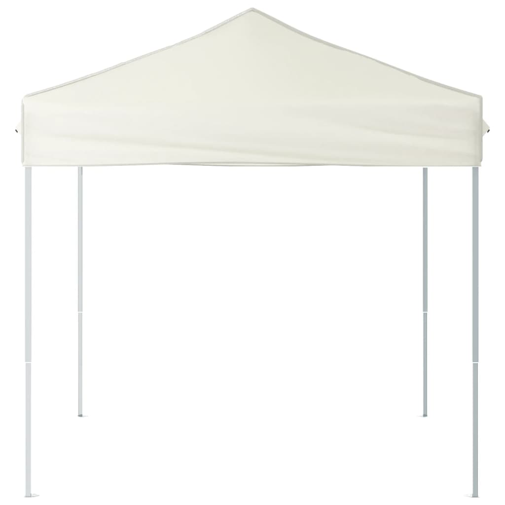 Tente de fête pliable crème 2x2 m