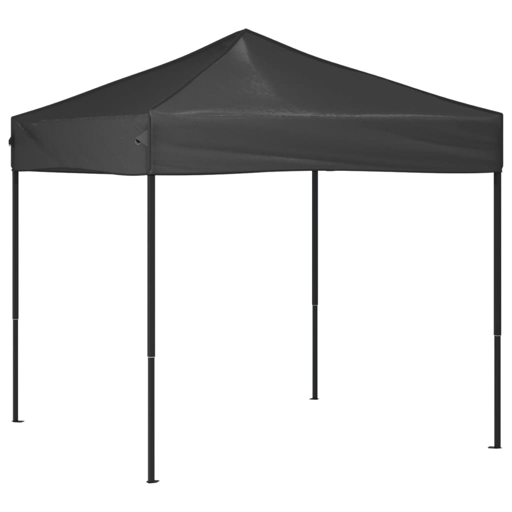 Tente de fête pliable anthracite 2x2 m