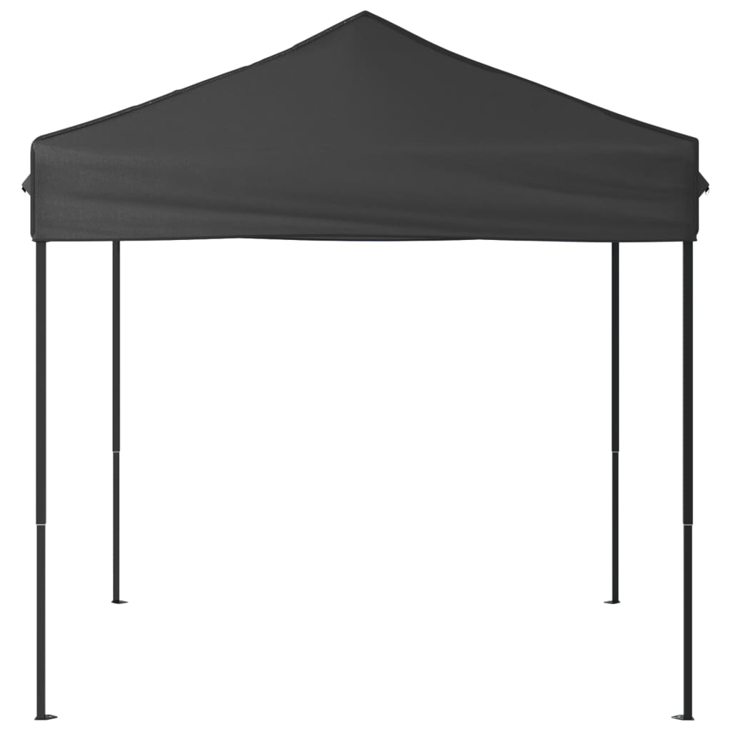 Tente de fête pliable anthracite 2x2 m