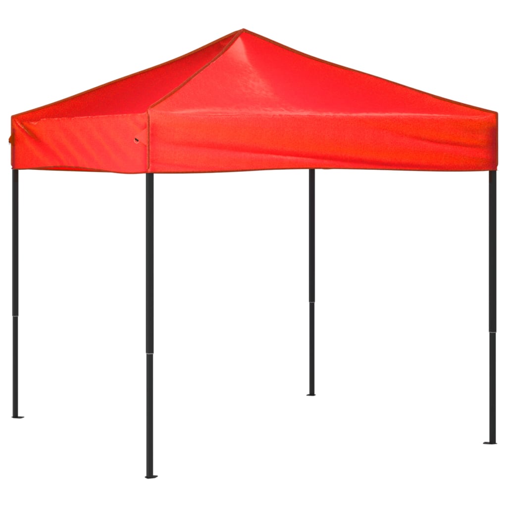 Tente de fête pliable rouge 2x2 m