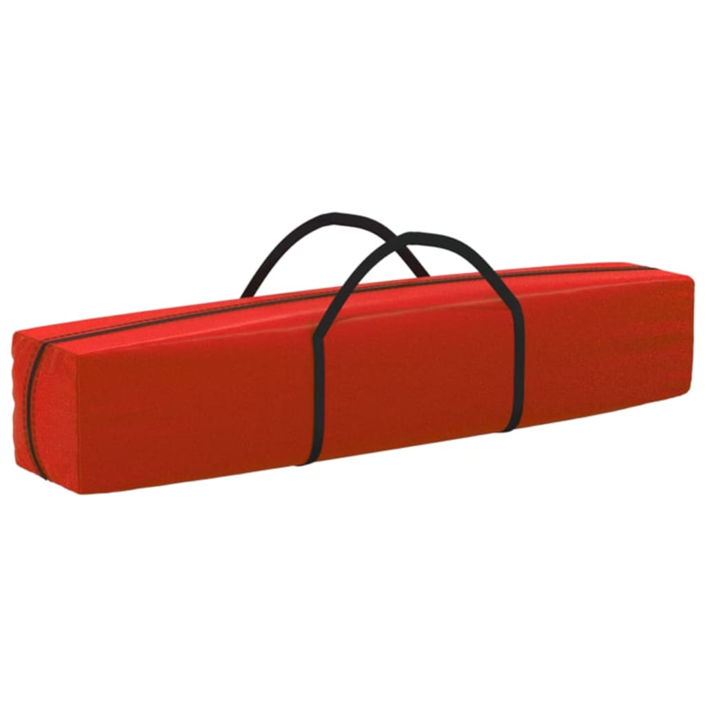 Tente de fête pliable rouge 2x2 m