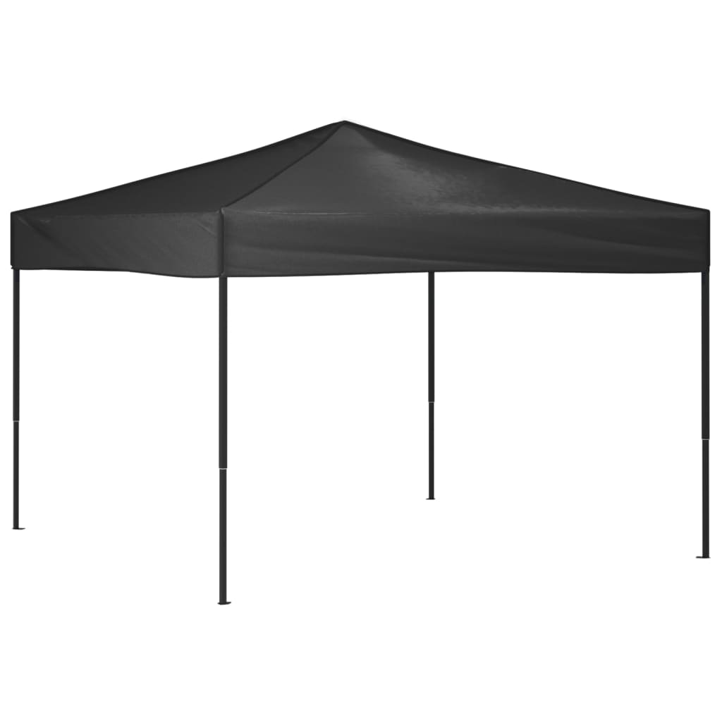 Tente de fête pliable anthracite 3x3 m