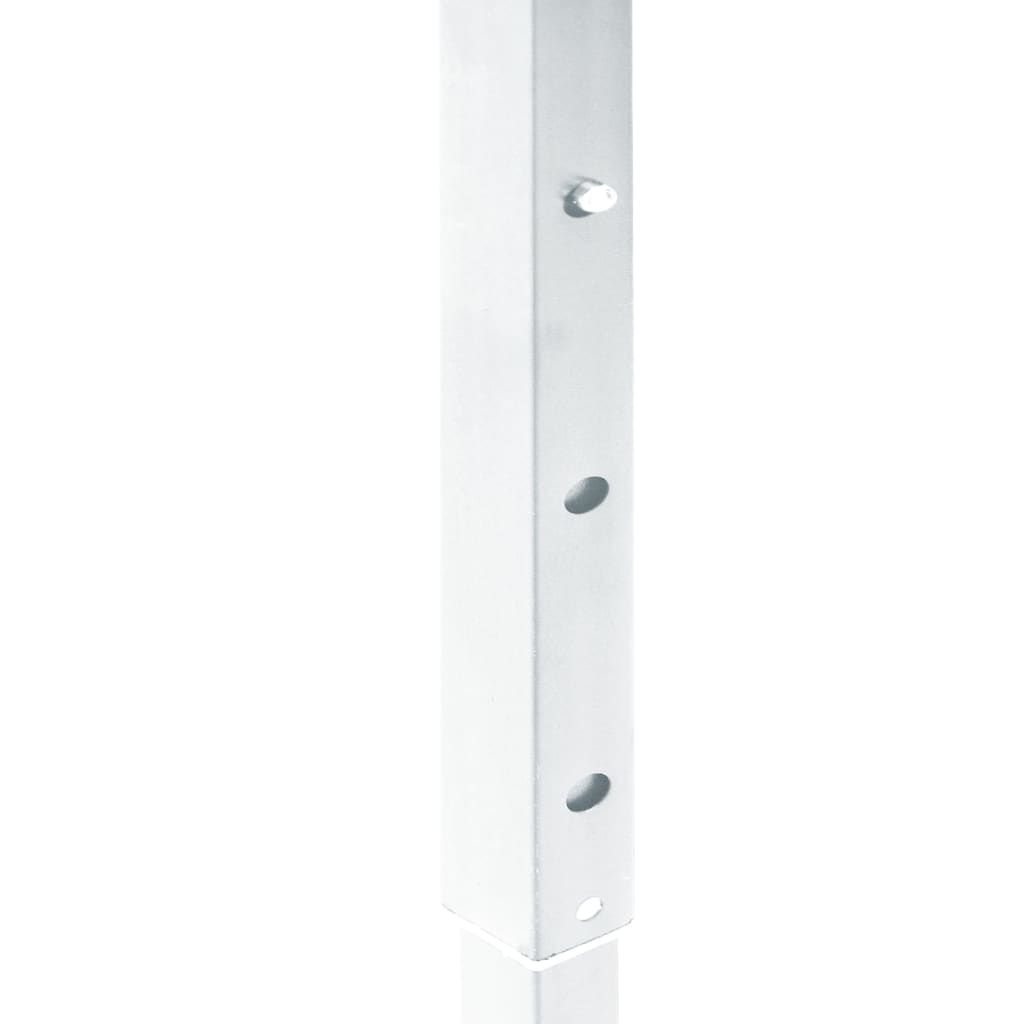 Tente de fête pliable blanche 3x3 m