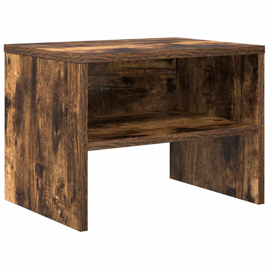 Nachttisch Räuchereiche 40x30x30 cm Holzwerkstoff