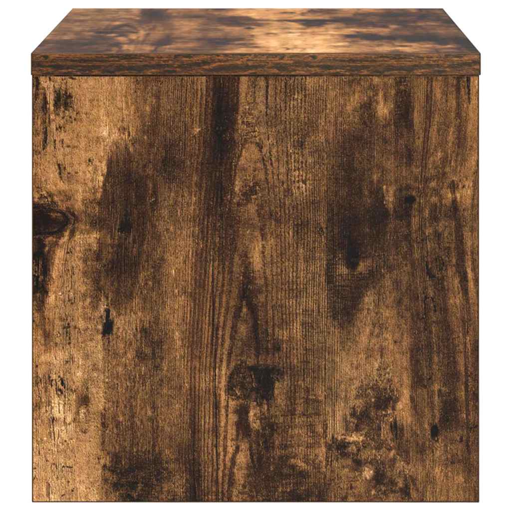 Nachttisch Räuchereiche 40x30x30 cm Holzwerkstoff