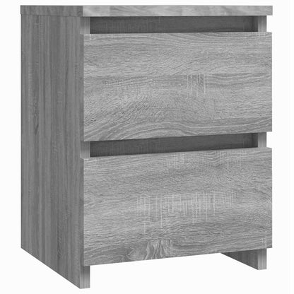 Nachttisch Grau Sonoma 30×30×40 cm Holzwerkstoff