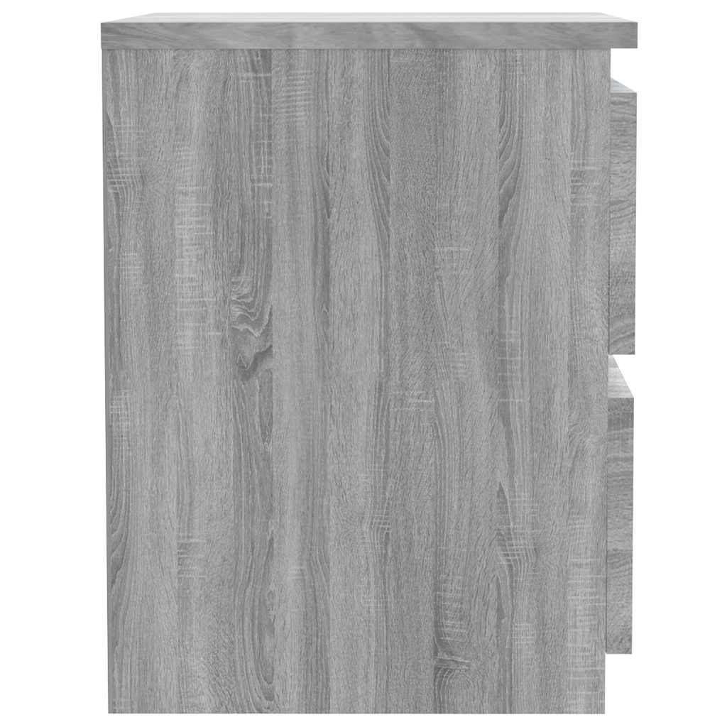 Nachttisch Grau Sonoma 30×30×40 cm Holzwerkstoff