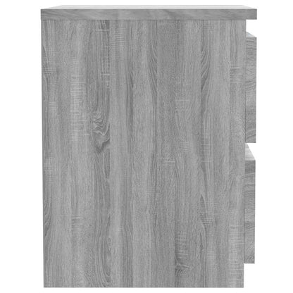 Nachttisch Grau Sonoma 30×30×40 cm Holzwerkstoff