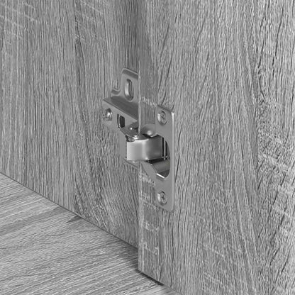 Sideboard Grau Sonoma 88x30x70 cm Holzwerkstoff