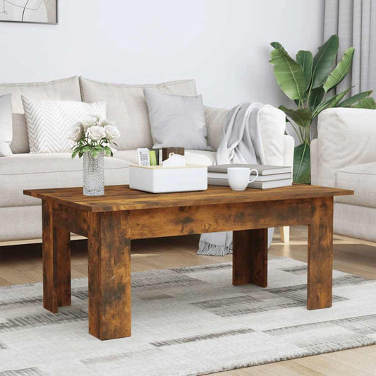 Couchtisch Räuchereiche 100x60x42 cm Holzwerkstoff