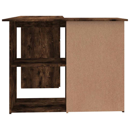 Eckschreibtisch Räuchereiche 145x100x76 cm Holzwerkstoff