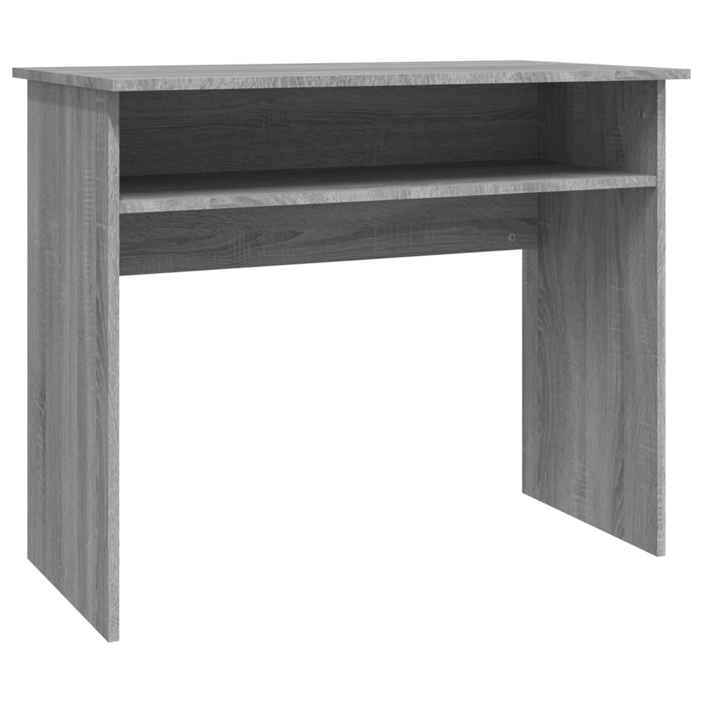 Bureau Sonoma gris 90x50x74 cm matériau bois