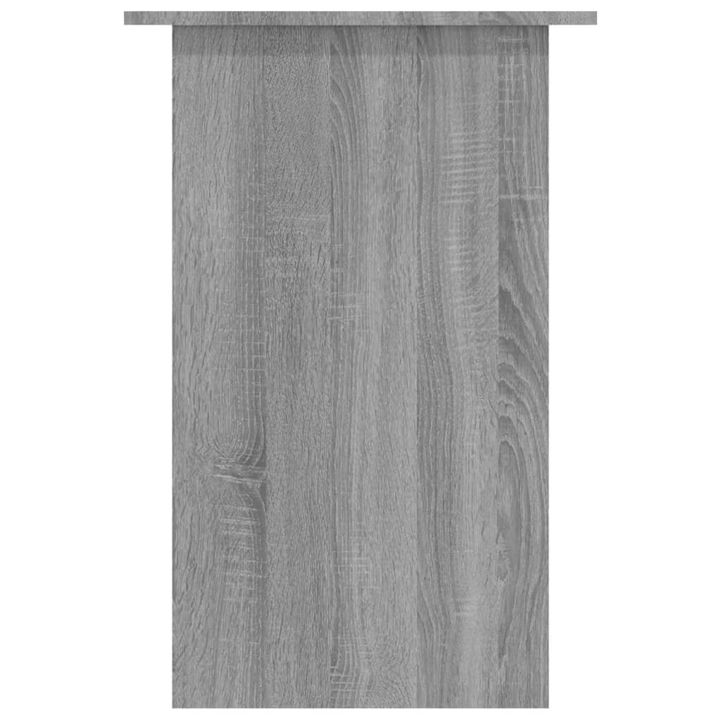 Schreibtisch Grau Sonoma 90x50x74 cm Holzwerkstoff