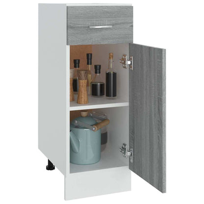 Unterschrank mit Schublade Lyon Grau Sonoma 30x46x81,5 cm
