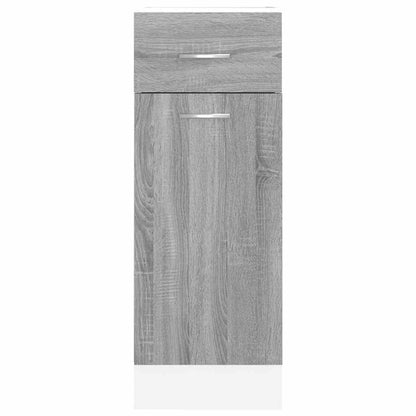 Unterschrank mit Schublade Lyon Grau Sonoma 30x46x81,5 cm