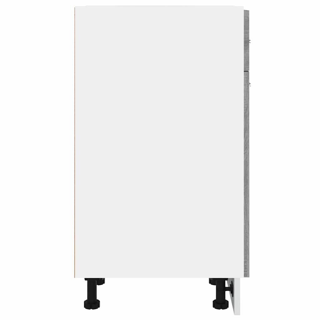 Unterschrank mit Schublade Lyon Grau Sonoma 30x46x81,5 cm