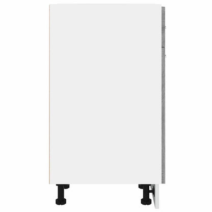 Unterschrank mit Schublade Lyon Grau Sonoma 30x46x81,5 cm