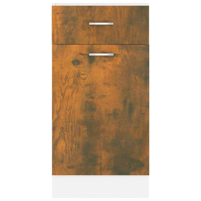 Unterschrank mit Schublade Lyon Räuchereiche 40x46x81,5 cm