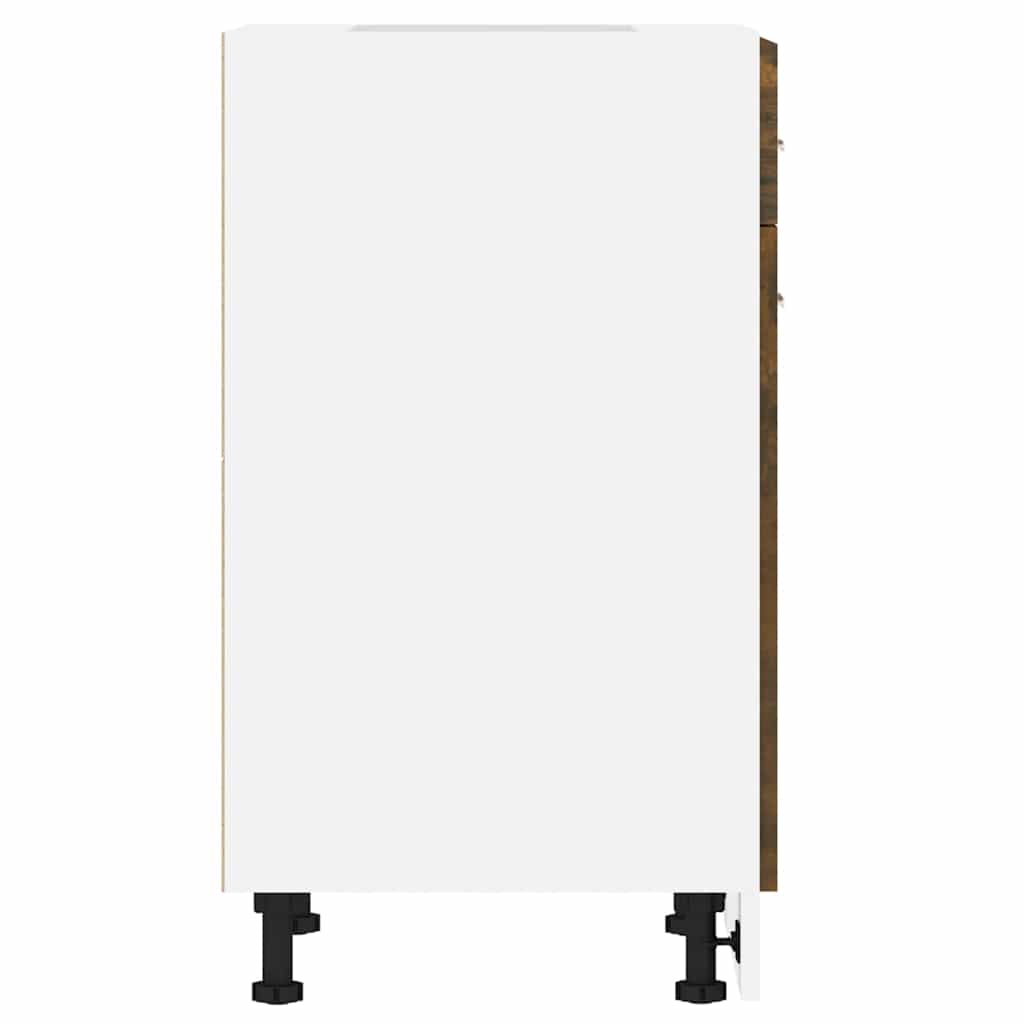 Unterschrank mit Schublade Lyon Räuchereiche 50x46x81,5 cm
