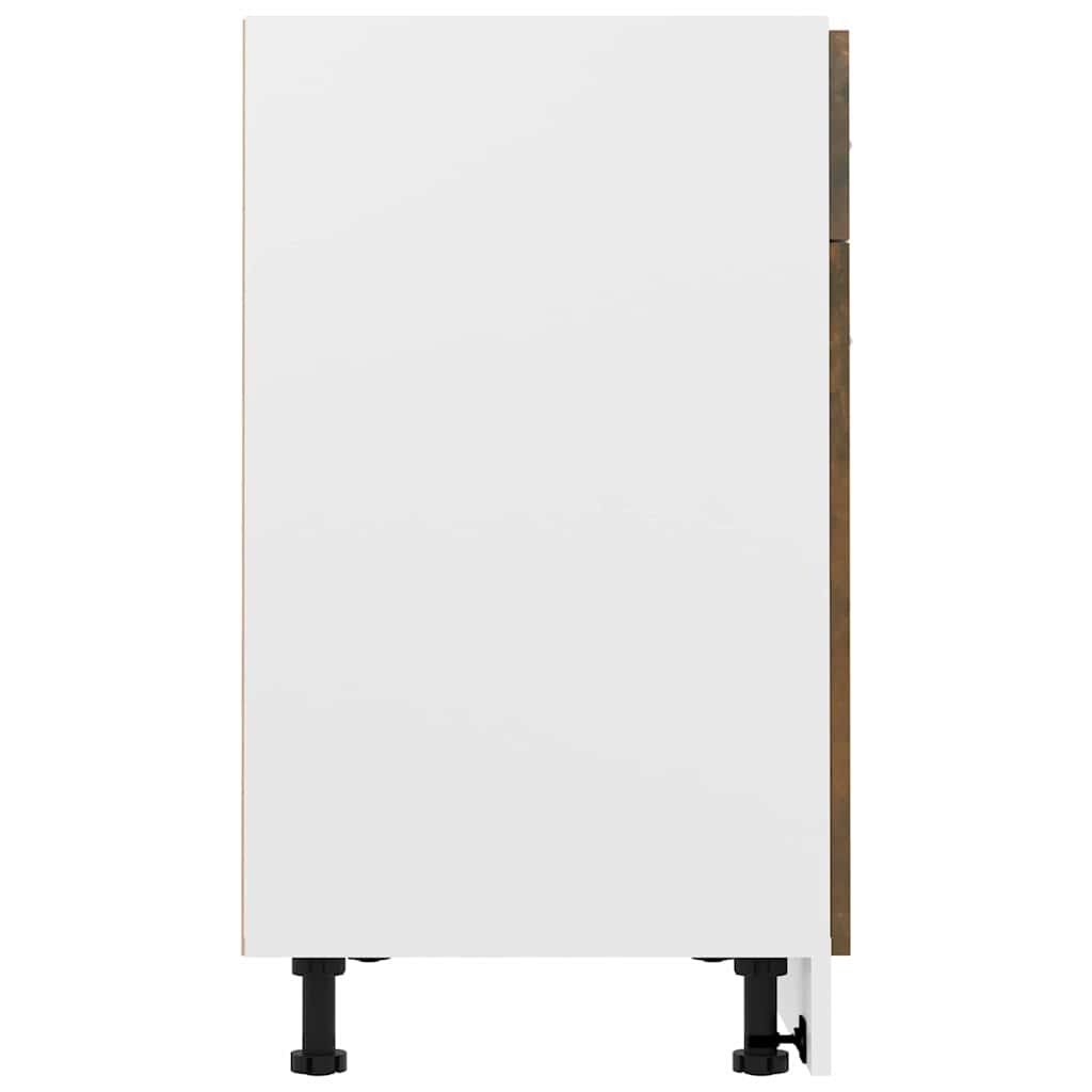 Unterschrank mit Schublade Lyon Räuchereiche 80x46x81,5 cm