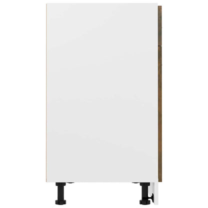 Unterschrank mit Schublade Lyon Räuchereiche 80x46x81,5 cm