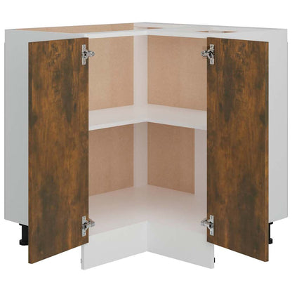 Küchenschrank Lyon Räuchereiche 75,5x75,5x81,5 cm Holzwerkstoff