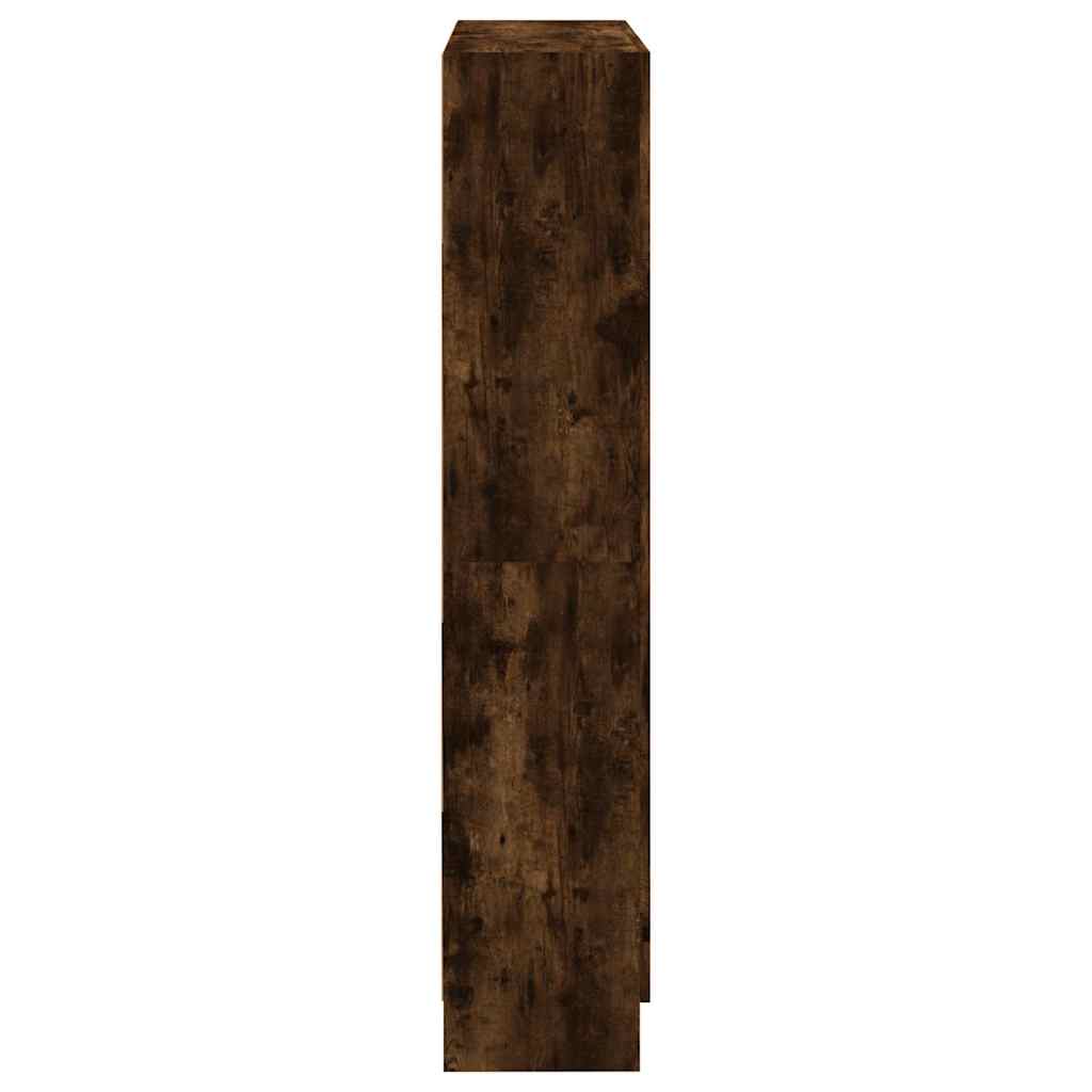 Bücherschrank Räuchereiche 82,5x30,5x150 cm Holzwerkstoff