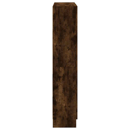 Bücherschrank Räuchereiche 82,5x30,5x150 cm Holzwerkstoff