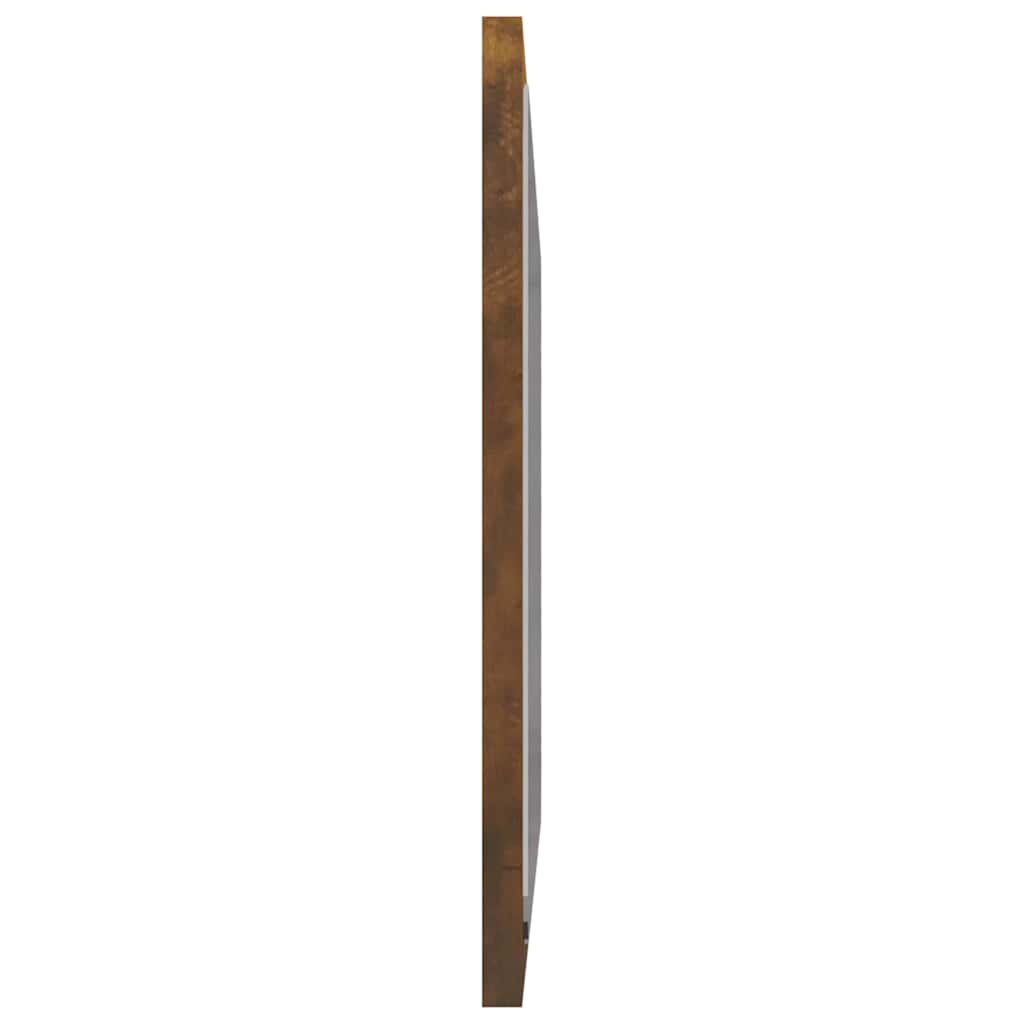 2-tlg. Badmöbel-Set Räuchereiche Holzwerkstoff