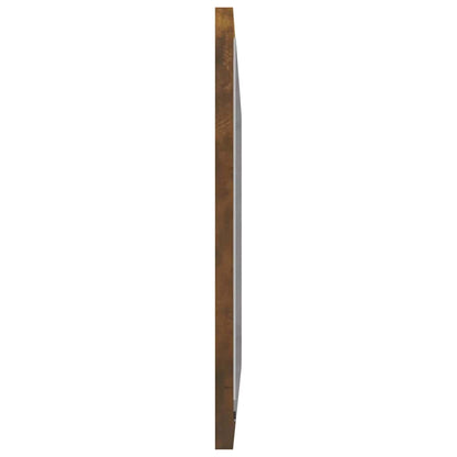 2-tlg. Badmöbel-Set Räuchereiche Holzwerkstoff