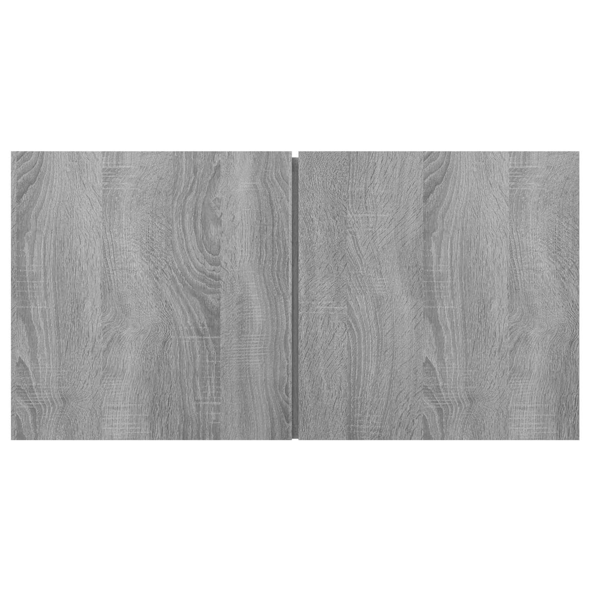 TV-Wandschrank Grau Sonoma 2 Stk. 60x30x30 cm Holzwerkstoff