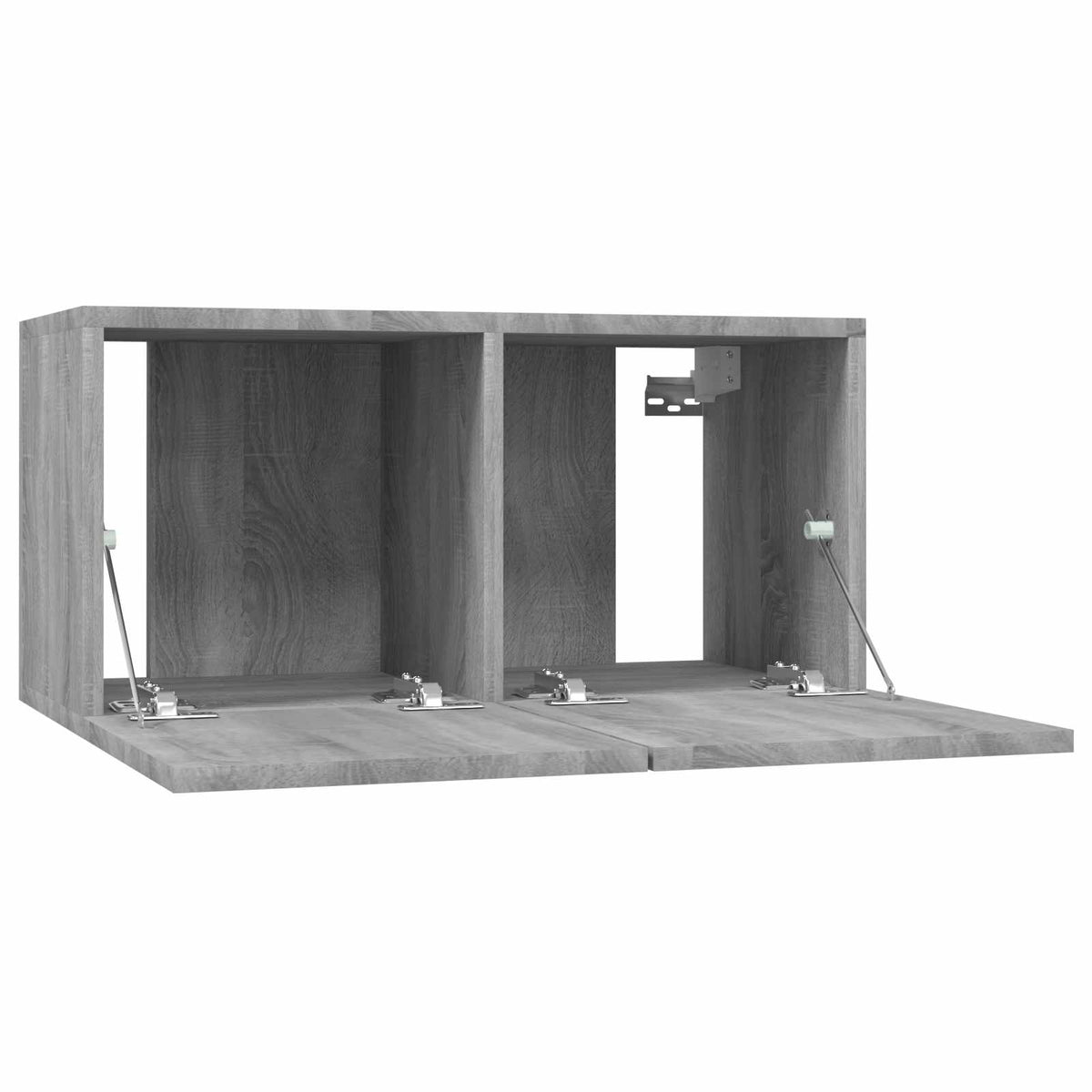 TV-Wandschrank Grau Sonoma 2 Stk. 60x30x30 cm Holzwerkstoff