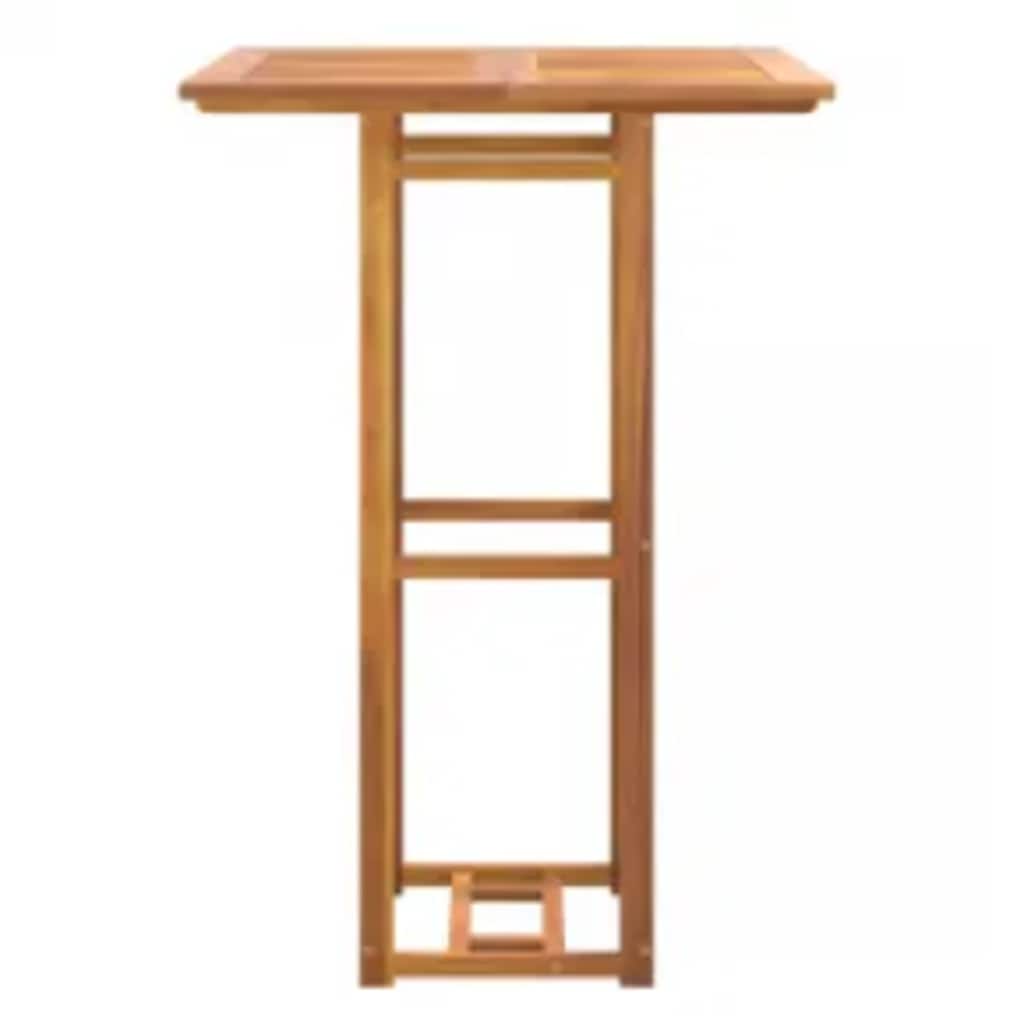Bistrotisch 75x75x110 cm Massivholz Akazie