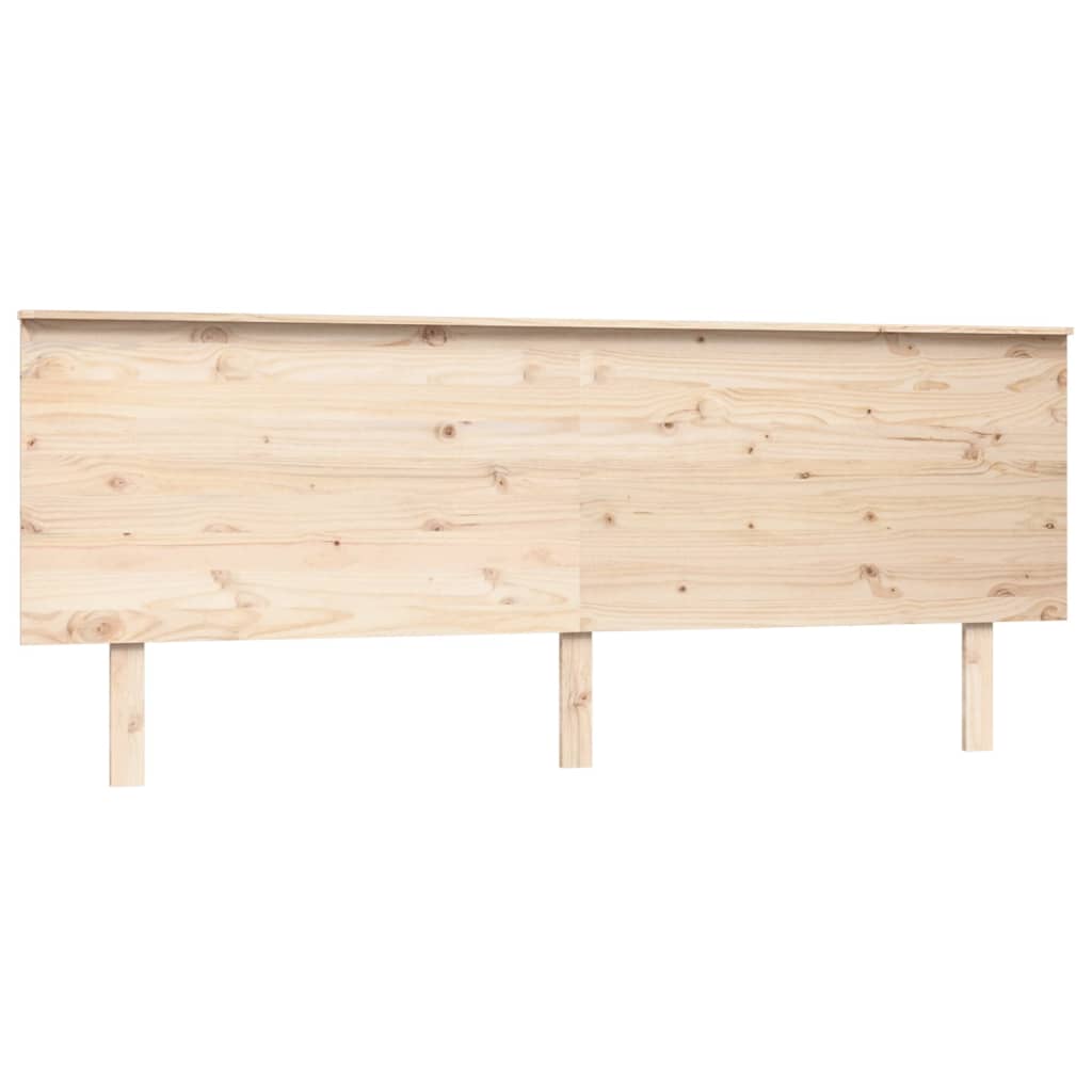 Tête de lit 204x6x82,5 cm en bois de pin massif