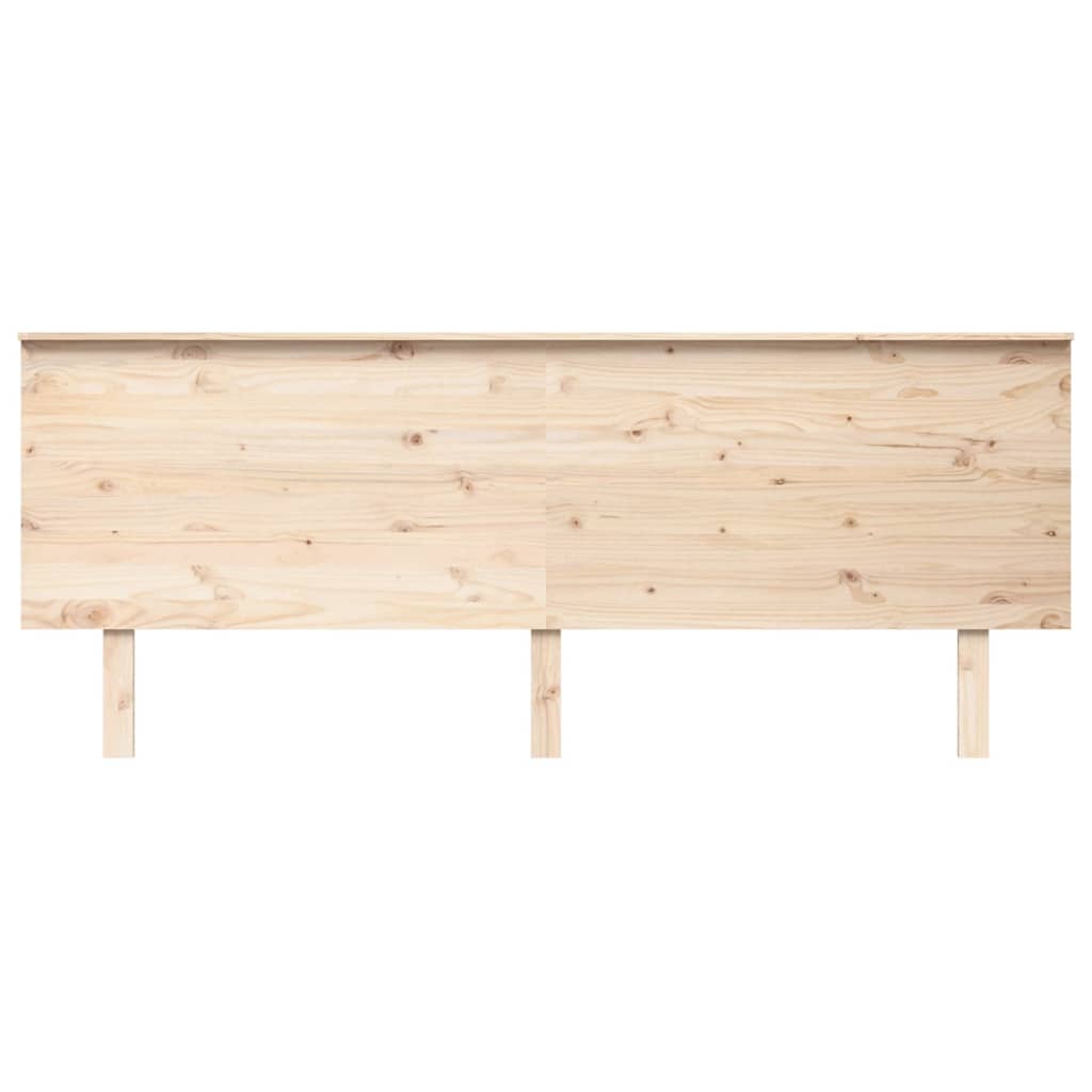 Tête de lit 204x6x82,5 cm en bois de pin massif