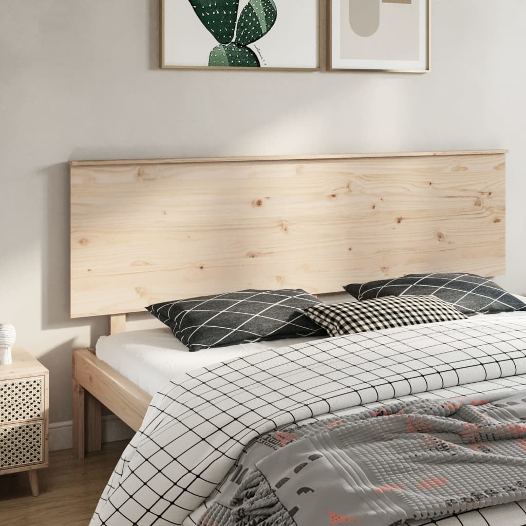 Tête de lit 204x6x82,5 cm en bois de pin massif