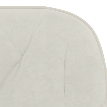Esszimmerstühle 2 Stk. Drehbar Creme Samt