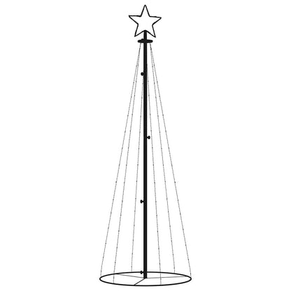 LED-Weihnachtsbaum Kegelform Warmweiß 108 LEDs 70x180 cm