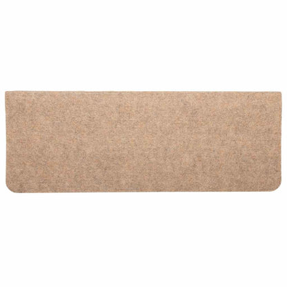 Stufenmatten Selbstklebend 15 Stk. 65x24,5x3,5 cm Beige