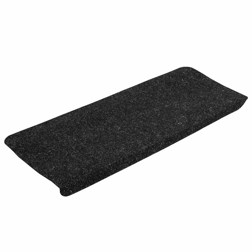 Stufenmatten Selbstklebend 15 Stk. 65x24,5x3,5 cm Anthrazit
