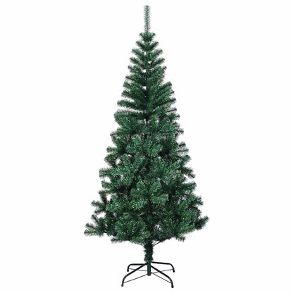 Künstlicher Weihnachtsbaum Schillernde Spitzen Grün 240 cm PVC