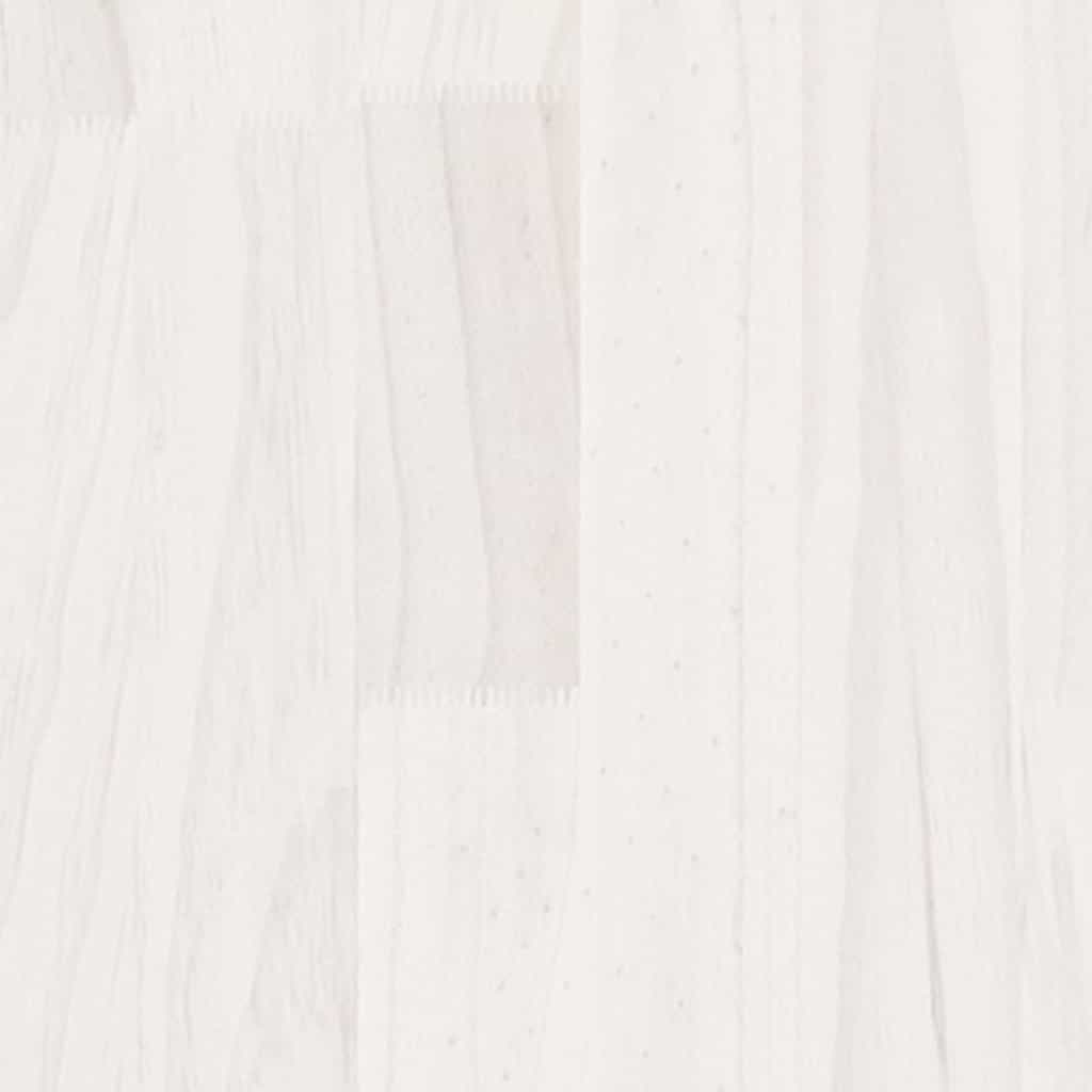 Massivholzbett Weiß Kiefer 120x200 cm