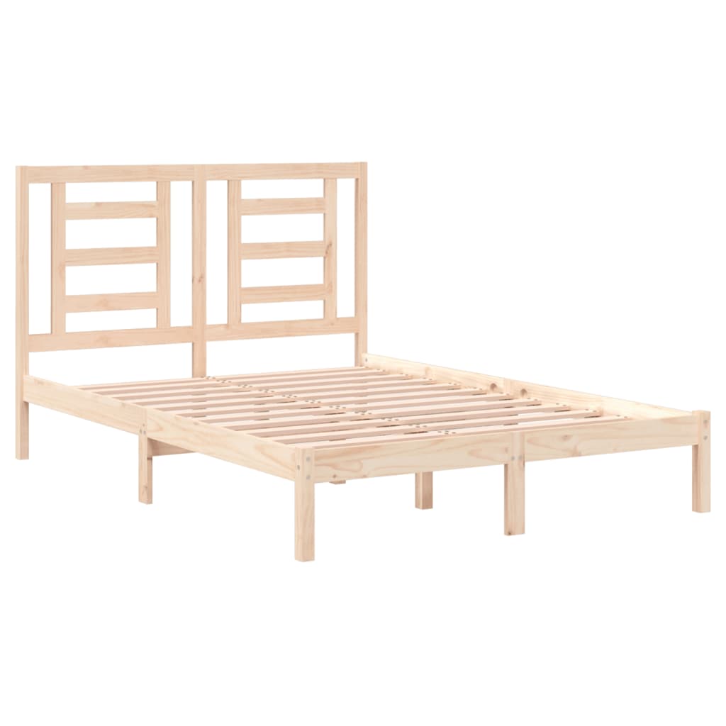 Massivholzbett ohne Matratze 140x200 cm Kiefernholz