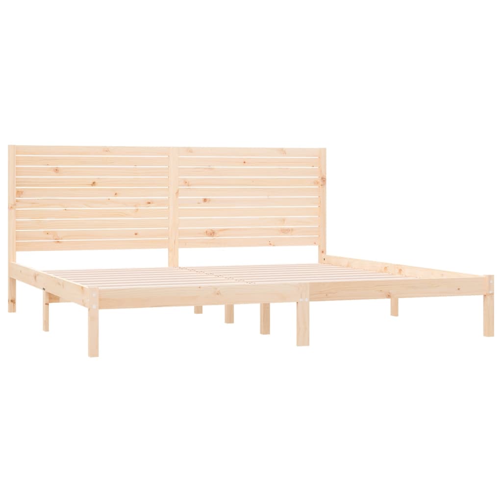 Massivholzbett 200x200 cm