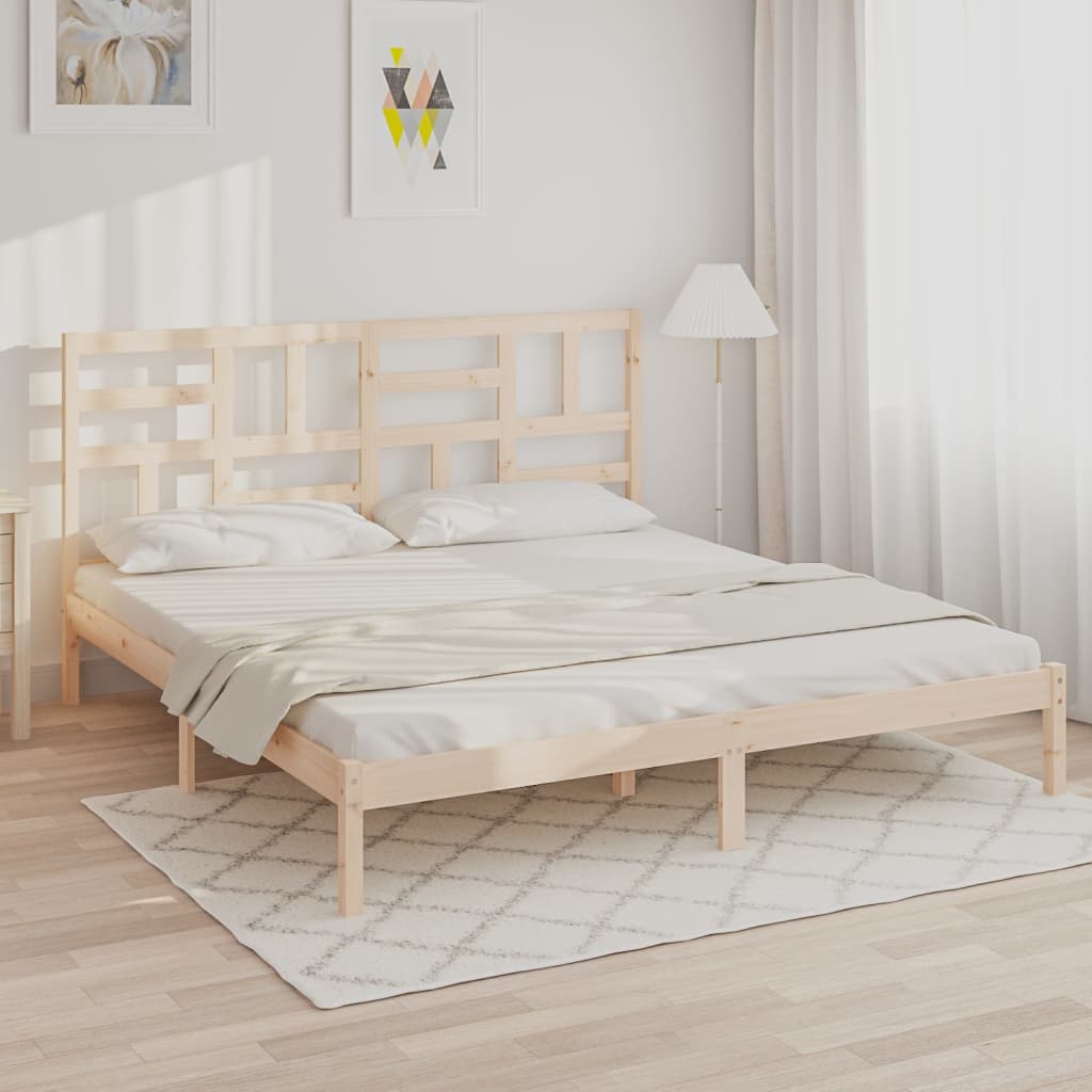 Massivholzbett ohne Matratze 180x200 cm