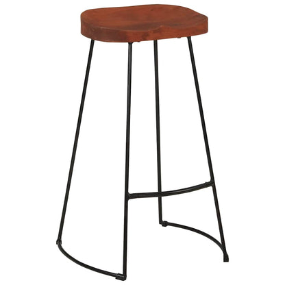 Gavin Barhocker 2 Stk. 50x40x78 cm Massivholz Mango