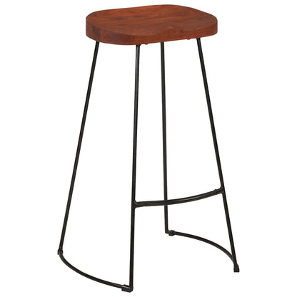 Gavin Barhocker 2 Stk. 50x40x78 cm Massivholz Mango