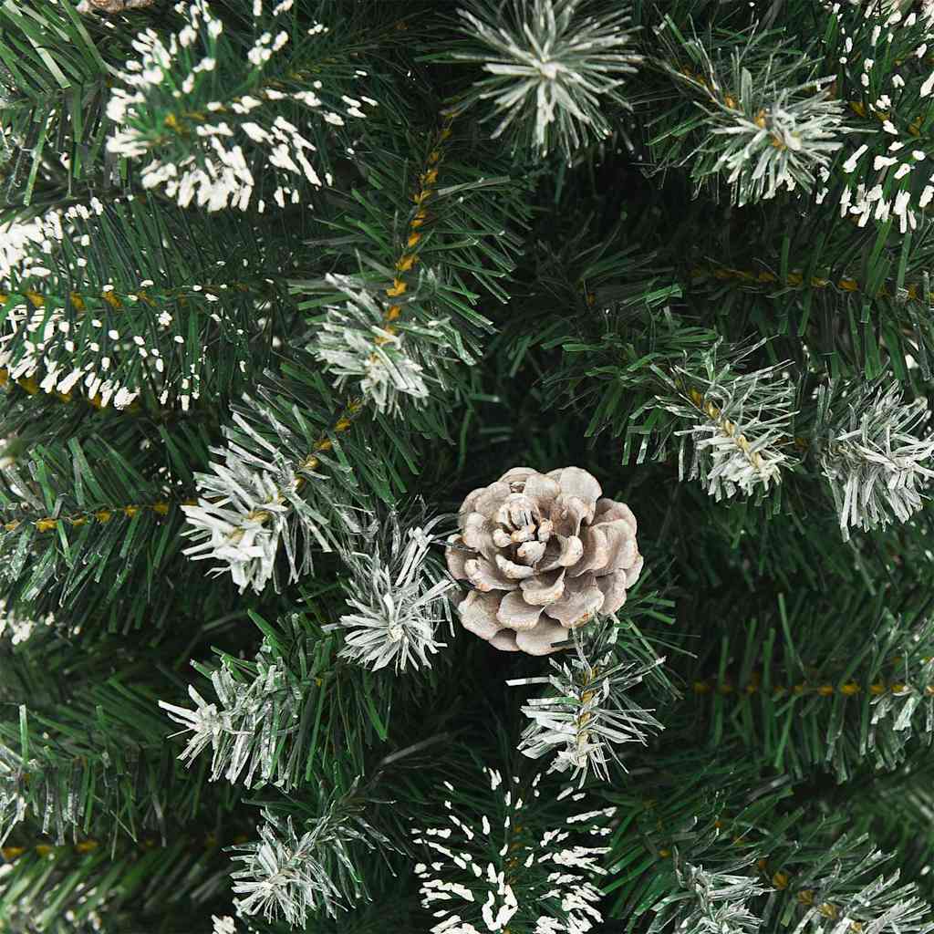 Künstlicher Weihnachtsbaum mit Ständer Schlank 120 cm PVC