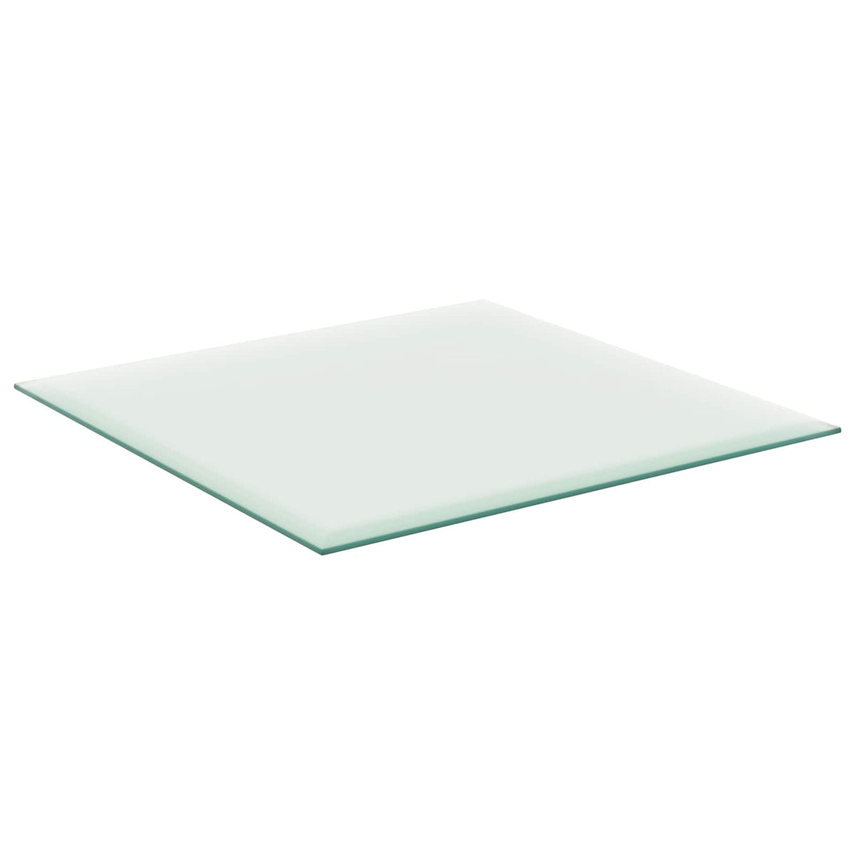 Tischplatte Transparent 30x30 cm Hartglas